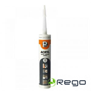 Akrils P-plus balts 280ml. (01-5-1-041)