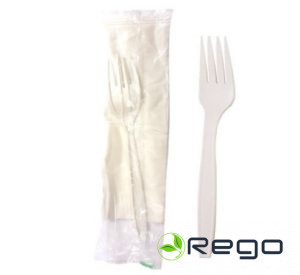 Vienreizlietojamā BIO dakšiņa+ salvete