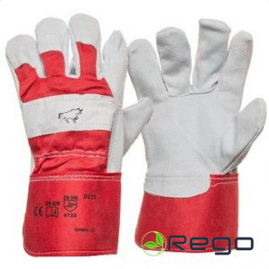 Biezas zamšādas cimdi "MAMMUT" 12izm.