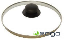 Vāks 26 cm GLASS LID