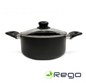 Katls ar vāku 24x10cm melns