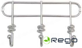 Sienas āķi 3gab metāla 25x14cm