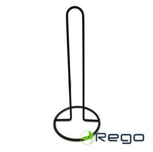 Papīra dvieļu turētājs 12x30cm melns metāla