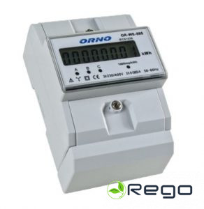 Skaitītājs OR-WE-520 3F 80A ar MID serifikātu 76x116.5x65mm (024475S)