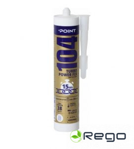 Līme Hermētiķis Point 104 Turbo Power Fix, balta 290ml (03-4-0-109)