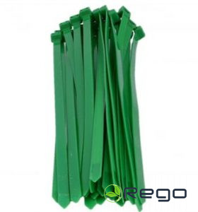 Kabeļu siksnas (44743) 395mm x 8.5mm, 25pcs, zaļas JK33