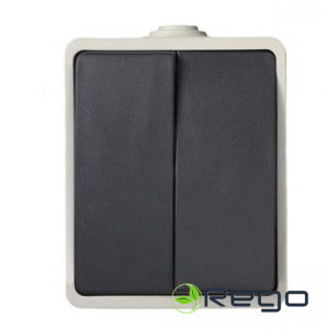 46243L 1+1 slēdzis  IP44 v/a 250V 10A Vācija peleka (6)