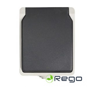 46244L Rozete ar zemejumu IP44 v/a  250V 16A Vācija peleka