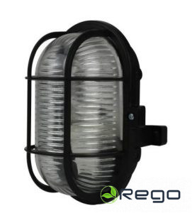 OVAL gaismeklis 60W melns (45490) 03330S