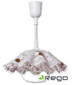 Griestu lampa DRAPANIEC 60W zelta