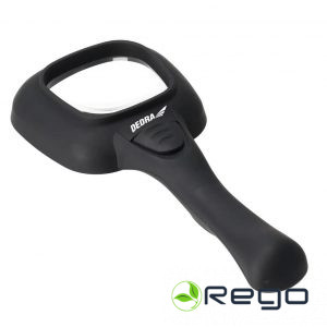 Dedra 06F815 Palielināmais stikls 4X+LED