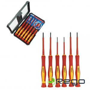 Dedra 06B040 Precīzu izolētu skrūvgriežu komplekts 6 gab.