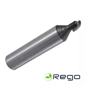 Dedra 07F061B Rievu frēze, kāts 8 D 3,97 H 6 R 2mm.