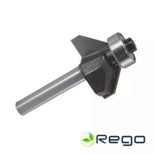 Dedra 07F101A Leņķa frēze, kāts 6 D 26,6 H 9,52mm a45°