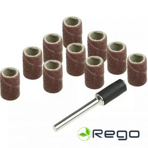 Dedra 08T600 Slīpēšanas lente komplekta 11gab.