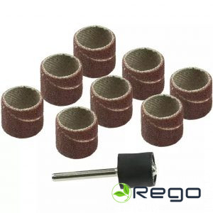 Dedra 08T601 Slīpēšanas lente, komplekta 9gab.