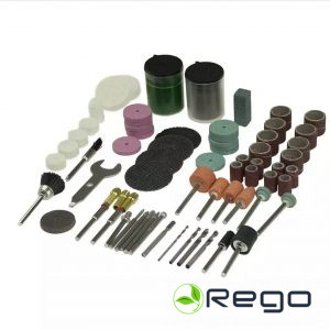 Dedra 08T698 Piederumi mini slīpmašīnai komplektā 99 gab.