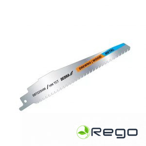 Dedra 08T226HM Finierzaga asmens 228/200mm, koks+ metals, HM/TC