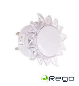 LED Nakts gaismeklis rozetei-Saule 02261 REX HL991L  L70x70xm P80cm