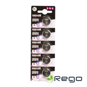 Maxell baterijas CR2032 3V 1gab