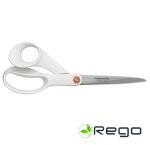 Fiskars Universālās šķēres FF 21cm, baltas (1020412)