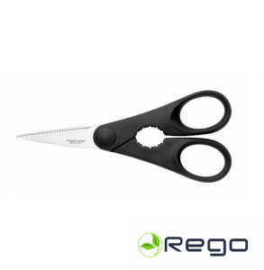 Fiskars virtuves šķēres ar pudeļu attaisāmo Essential 1023820