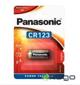 Panasonic CR 123  Litija baterija 3V