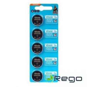 VINNIC CR2025 3V Litija baterija
