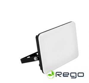 306-253 LED prožektors SMD 50W, 4000K 5400lm IP65 melns