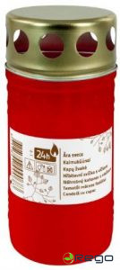 Āra svece ar vāciņu 11x5cm/sark.