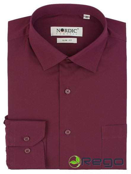 Vīriešu krekls bordo