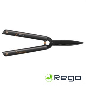 Fiskars dzīvžoga šķēres ar liektu asmeni 114730, 1001433