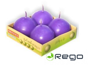 Sveces bumbas 4gb. violetas