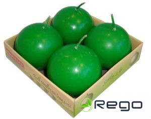 Sveces bumbas 4gb. zaļas