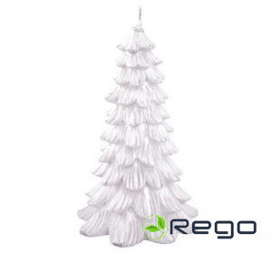 Svece Balta egle 13cm