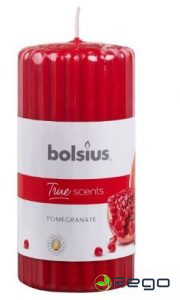 Svece arom. 6x12 Granāts