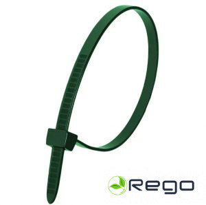 Dedra 11E48302 Ļoti stipri neilona savilcēji zaļi  4,8x300mm (100 gab.)