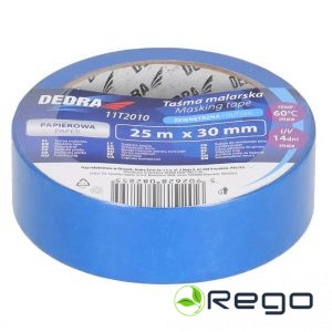 Dedra 11T2014 Maskēšanas lente ārdarbiem 30mm x 50m