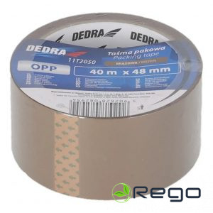Dedra 11T2050 Pakošanas lente brūna 48 mm x 40m.