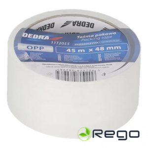 Dedra 11T2055 Caurspīdīga iepakojuma lente 48 mm x 45 m.