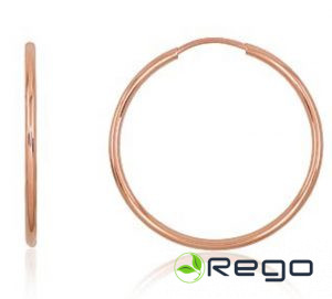 Zelta auskari 1,08g, 585