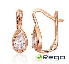 Zelta auskari 585, 0,95g