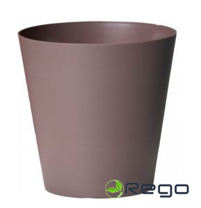 Puķu pods CLIVO GREENER rūsas krāsā 16cm