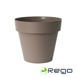 Puķu pods MITU tumši pelēks 16cm