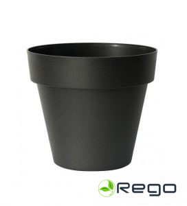 Puķu pods MITU antracīta 14cm