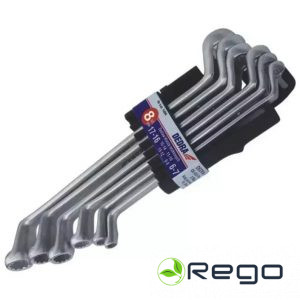 Dedra 1404 Radziņatslēgas CrV 6 gab.