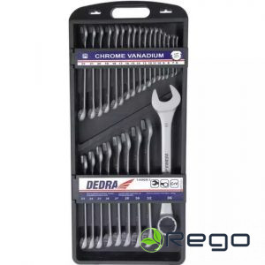 Dedra 1406K1 Kombinētās atslēgas CrV 26 gab.