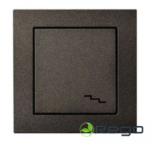 Pārslēdzis /melns bez rāmja PROF 1-v (141030S)