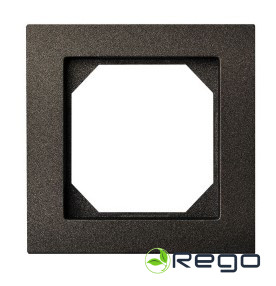 Vienvietīgs rāmis /melns K14-245-01 E/J (14135S)