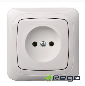 Zemapmetuma ligzda/bez rāmja balta ALFA IKL16-104-01 A/B (14725S)